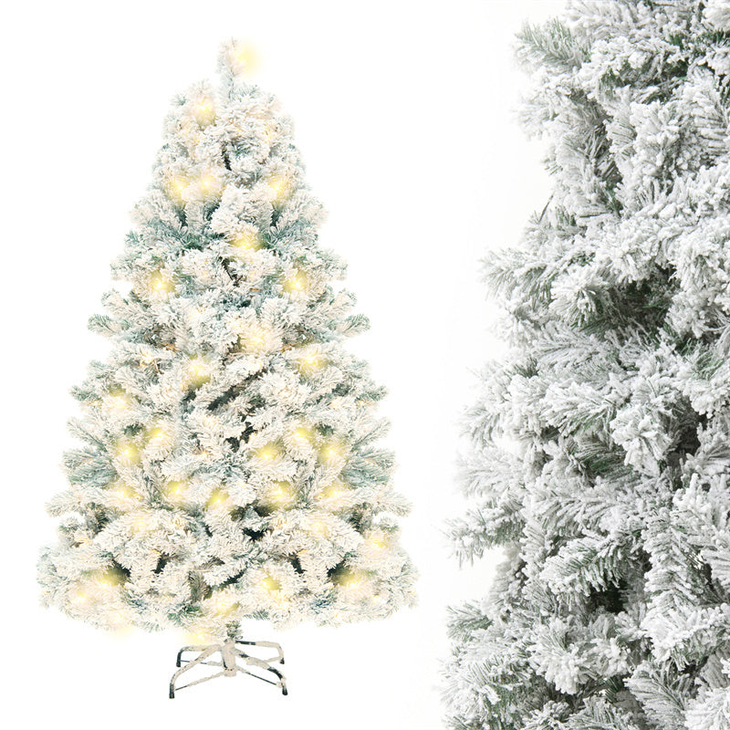 Luxury Snowy Pine Christmas Tree – Realistic Artificial Holiday Tree (2 Sizes)