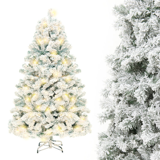 Luxury Snowy Pine Christmas Tree – Realistic Artificial Holiday Tree (2 Sizes)